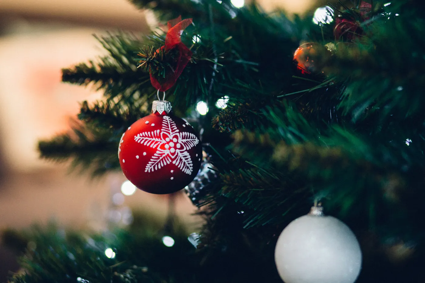 Christmas baubles - freestocks.org - Free stock photo