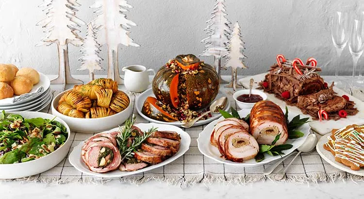 Christmas Catering Ideas: Festive Buffet Ideas for Home and the Office |  Vanilla Blue