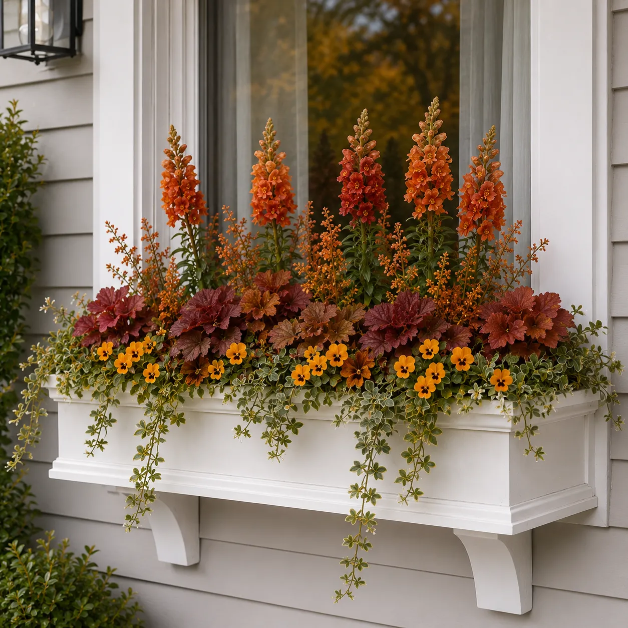 Christmas Decorations for Window Boxes | Holiday Ideas | Hooks & Lattice