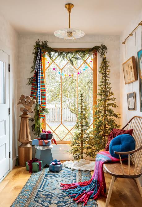 Christmas In Our Home 2025 - Whimsy, Color, And Non-Traditional In A Really Cozy Way - Emily Henderson