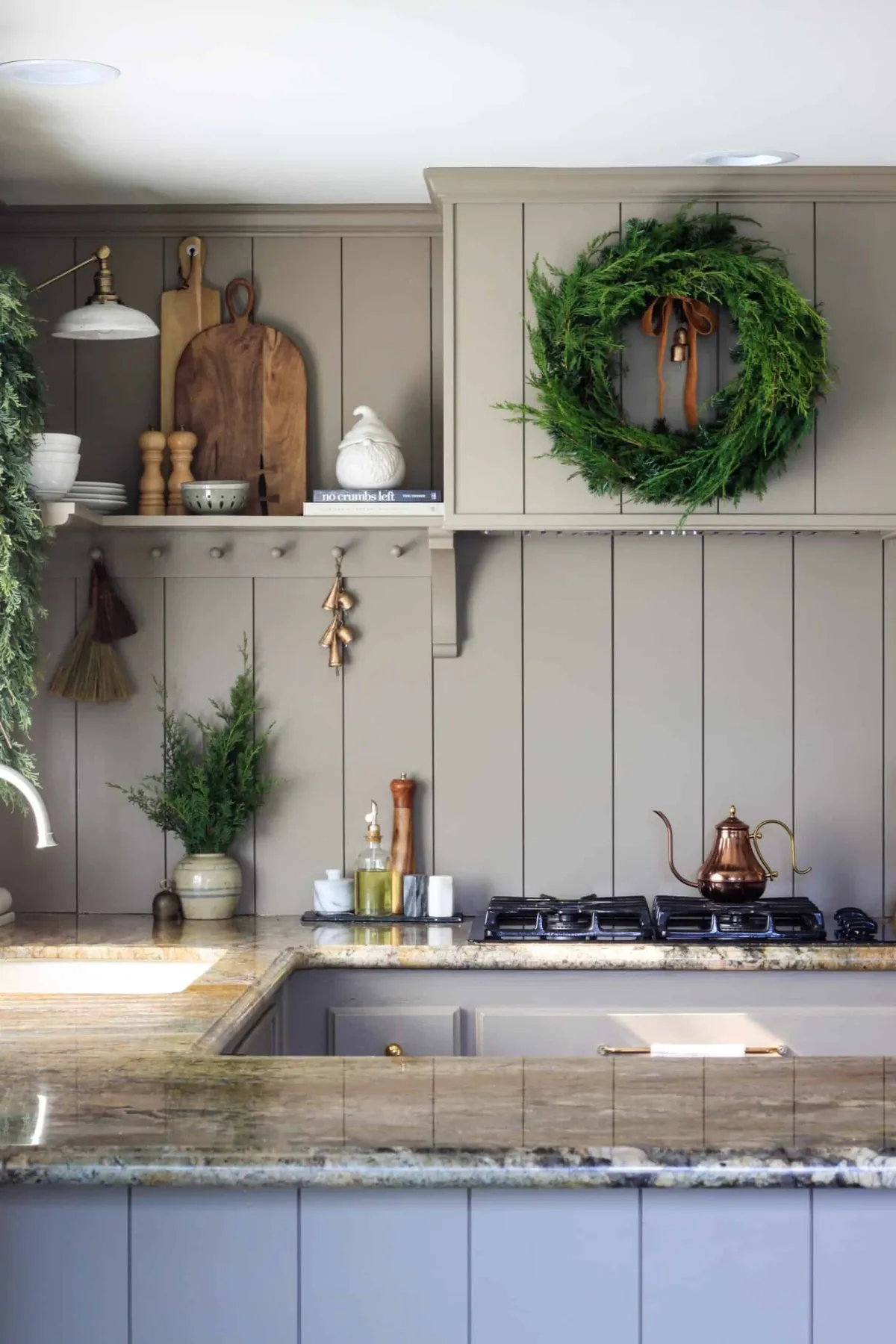Christmas in the Kitchen and Breakfast Nook — Wildflower Home Interiors