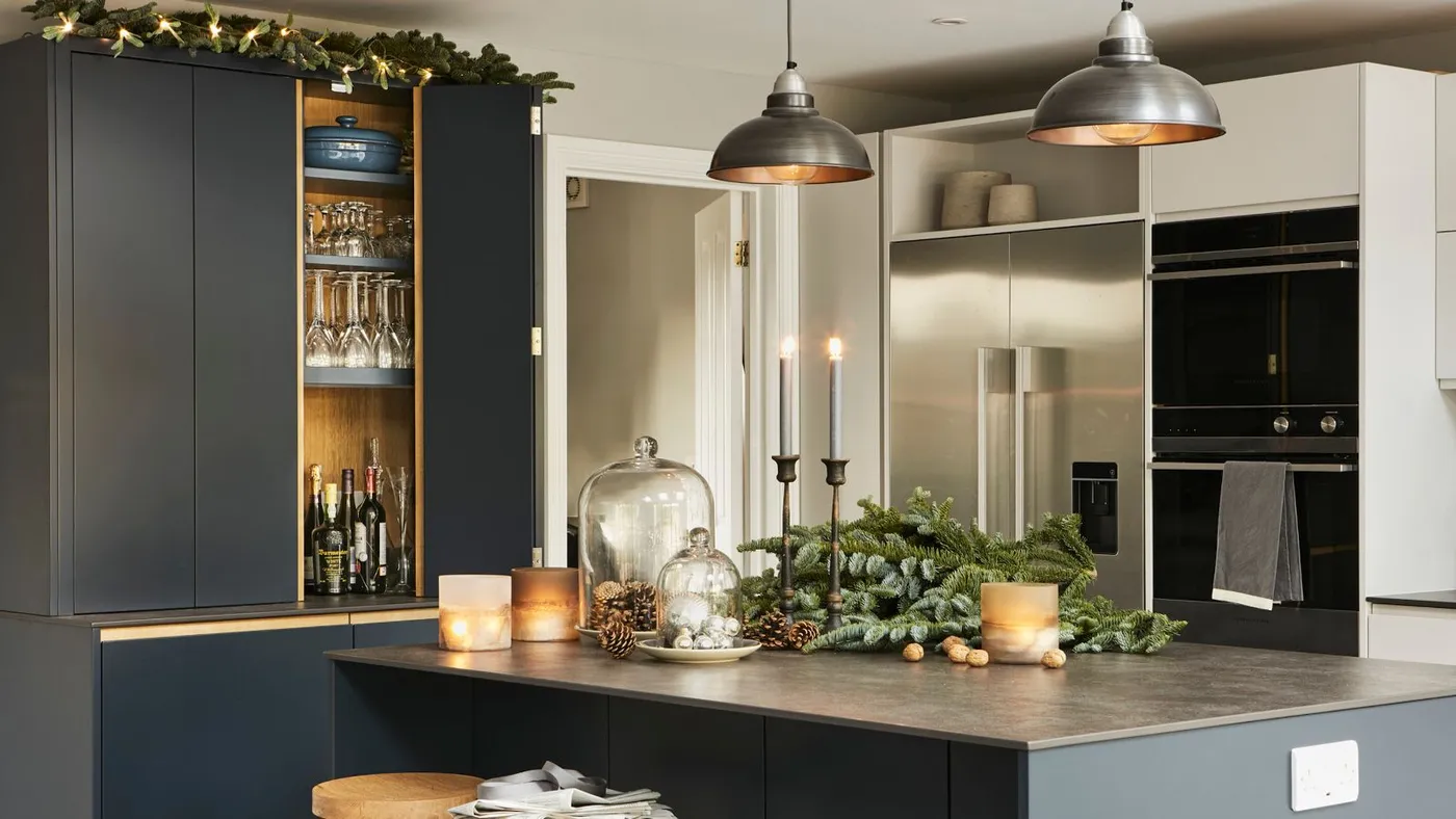 Christmas Kitchen Kitchen Shadow Box Kitchen Cabinet Christmas Decor Ideas  I'm Trying This Year Homes And Gardens