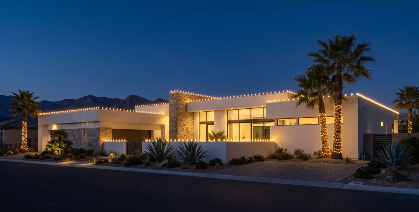 Christmas Light Installation Henderson, NV | Paradise Holiday Lighting