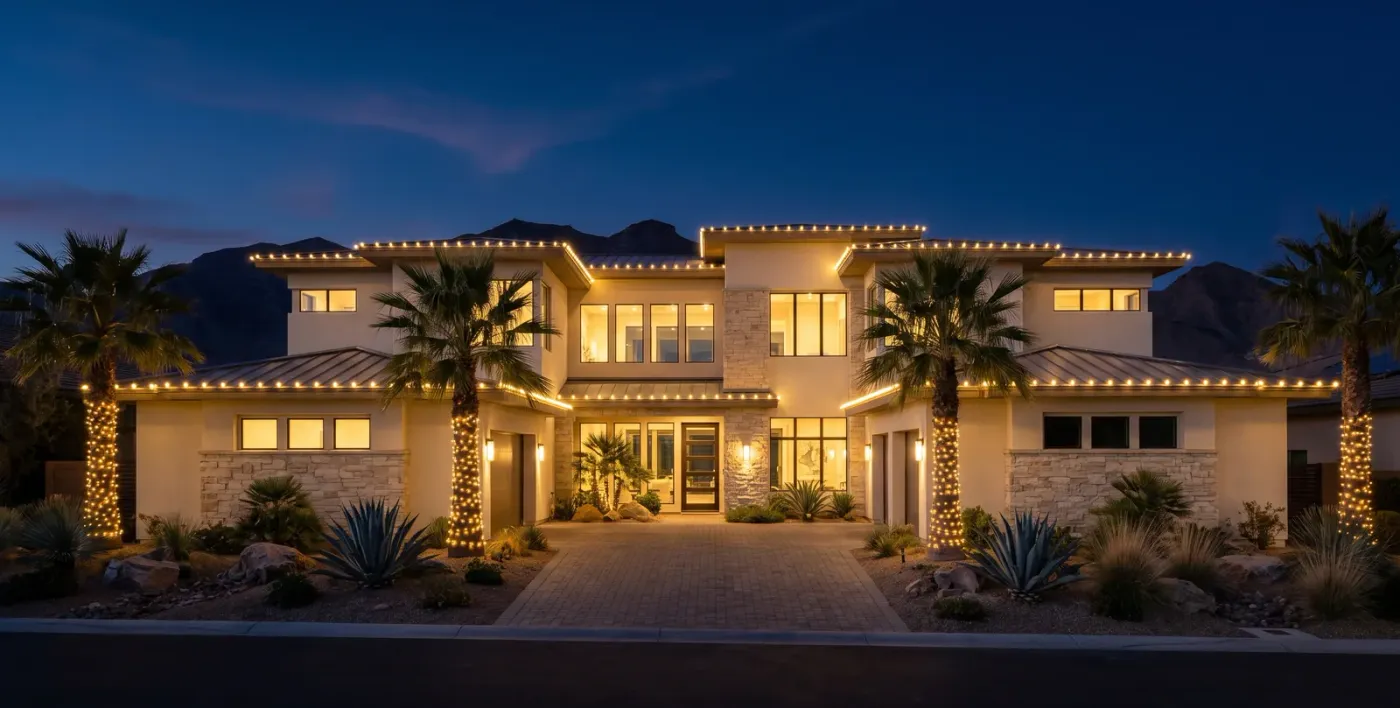 Christmas Light Installation Service Areas | Paradise Holiday Lighting