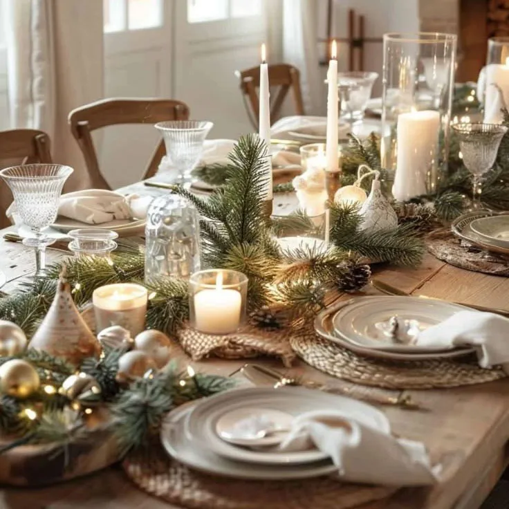 Christmas Table Decoration 2025 | Ideas & Trends for an Elegant Christmas |  Sapins.nl