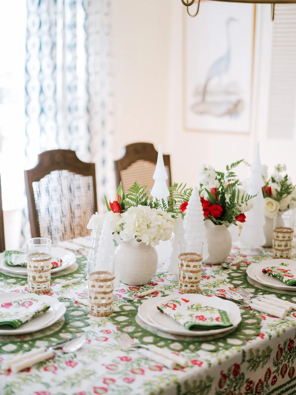 Christmas Tablescape with Cailini Coastal