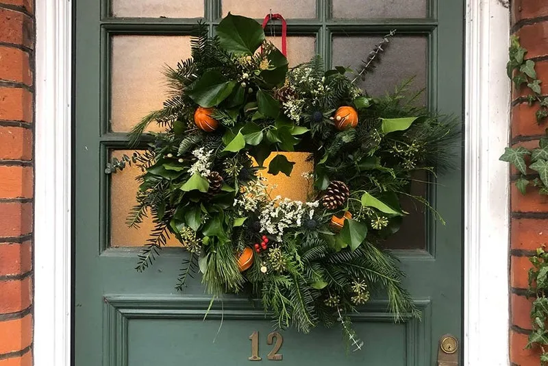 Christmas wreath ideas from your garden