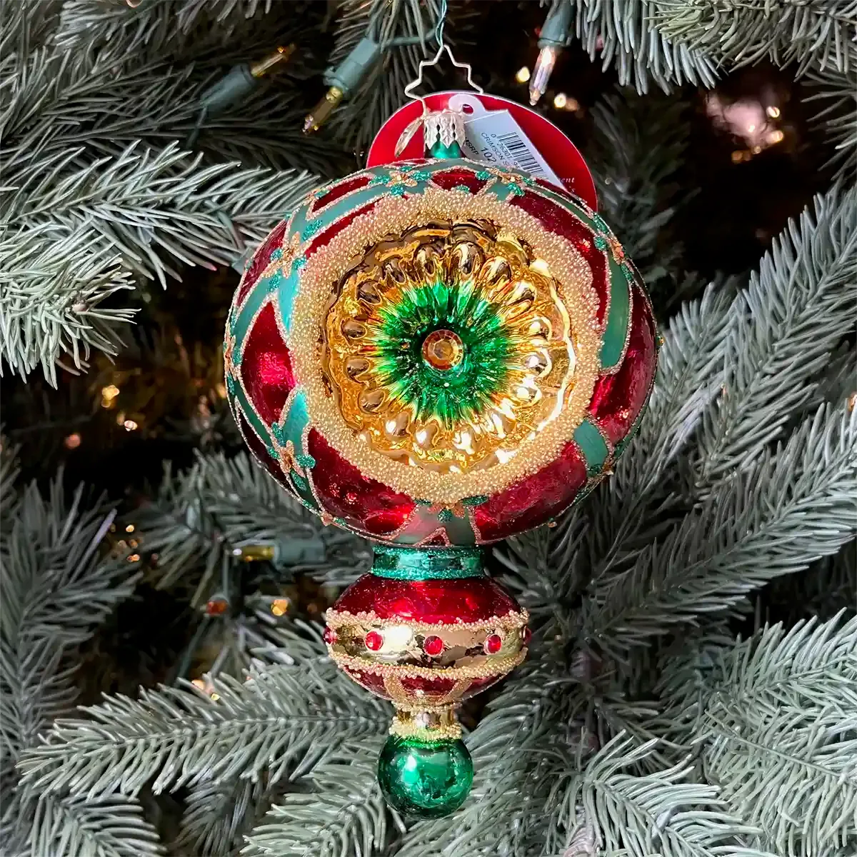 Christopher Radko Fantasia CRIMSON SPLENDOR Ornament 1022647 Red Refle – CV  Crafts & Collectibles