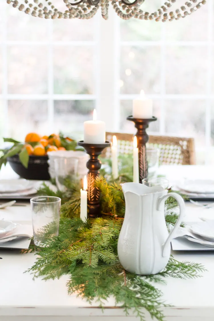 Classic Christmas Table Set for Brunch - zevy joy