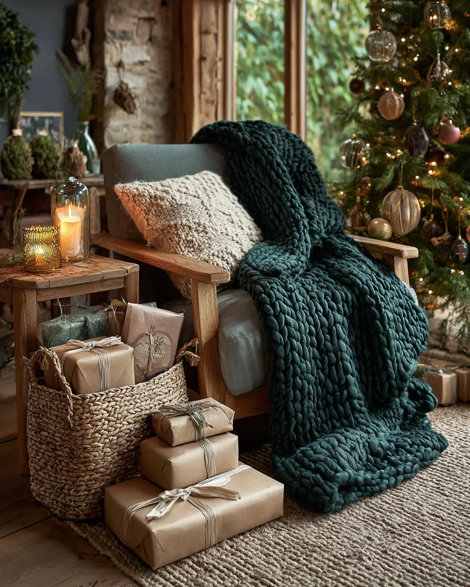 🎄 Cozy Christmas Texture: Elevate Your Holiday Decor! 🧶