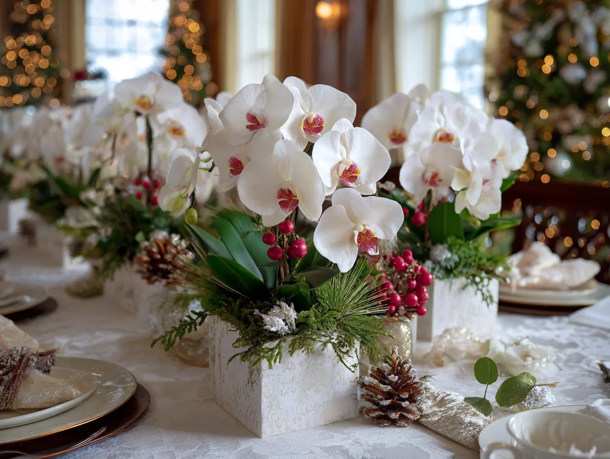 Creating a Joyful Christmas: Orchid Centerpieces for Festive Décor in 2026