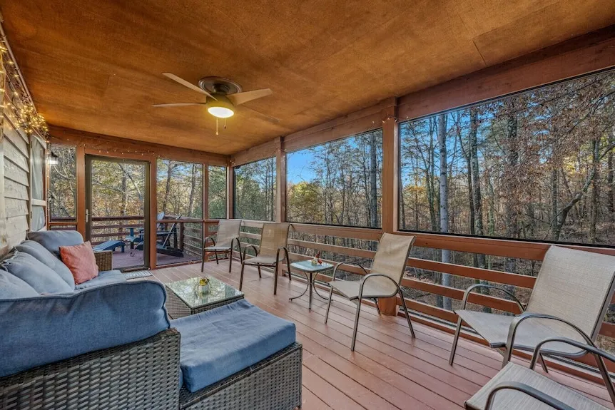 Creekview Cabin - hot tub, pets, grill, wifi, screen porch, fire ring -  Berkeley Springs - Book Now - 2026 - Vrbo