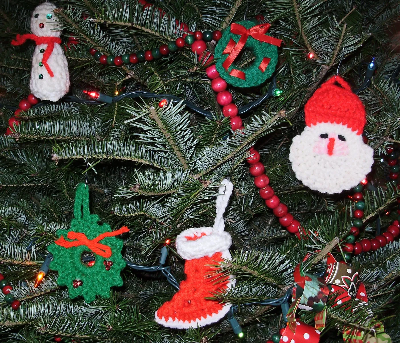 Crocheted Christmas-Tree Ornaments | Peggy Ehrhart