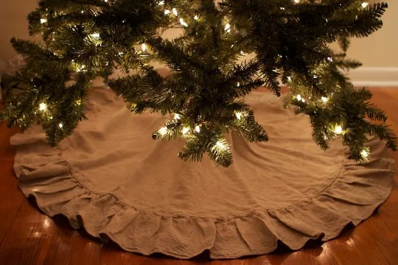 Cutest Non-Traditional Christmas Tree Skirts | Shiny Brite