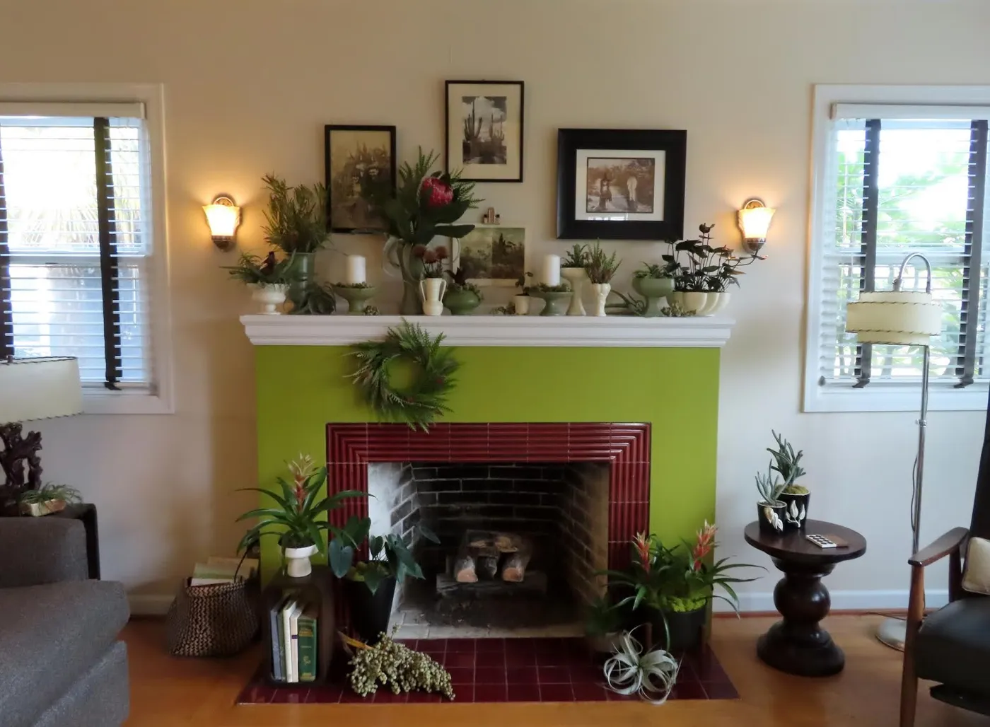 danger garden: The post-holiday mantel