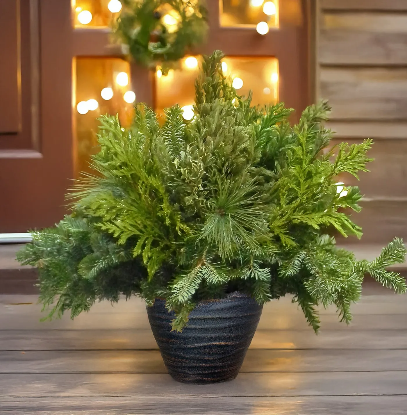 Dec 7 | Create a Porch Pot! Fresh Winter Greenery Holiday Arrangement Workshops | Frankfort, IL Patch