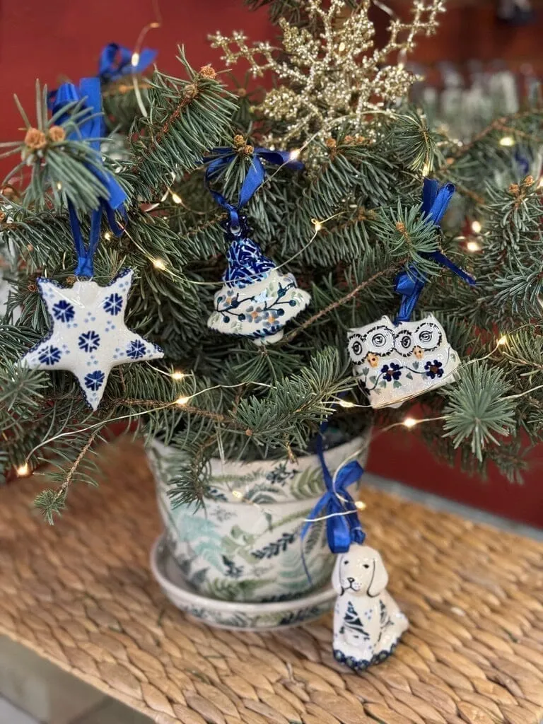 Decor - Ornaments - Christmas Tree Ornaments – The Polish Pottery Outlet