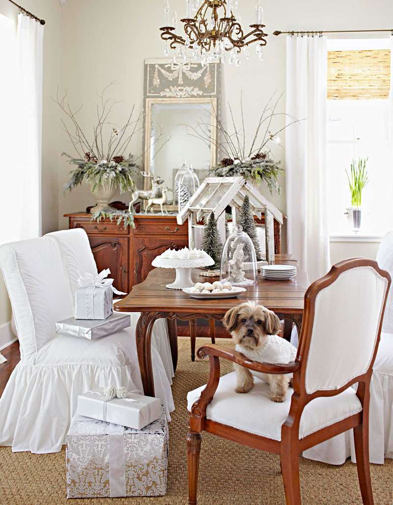 Decorate in Snow-White Style