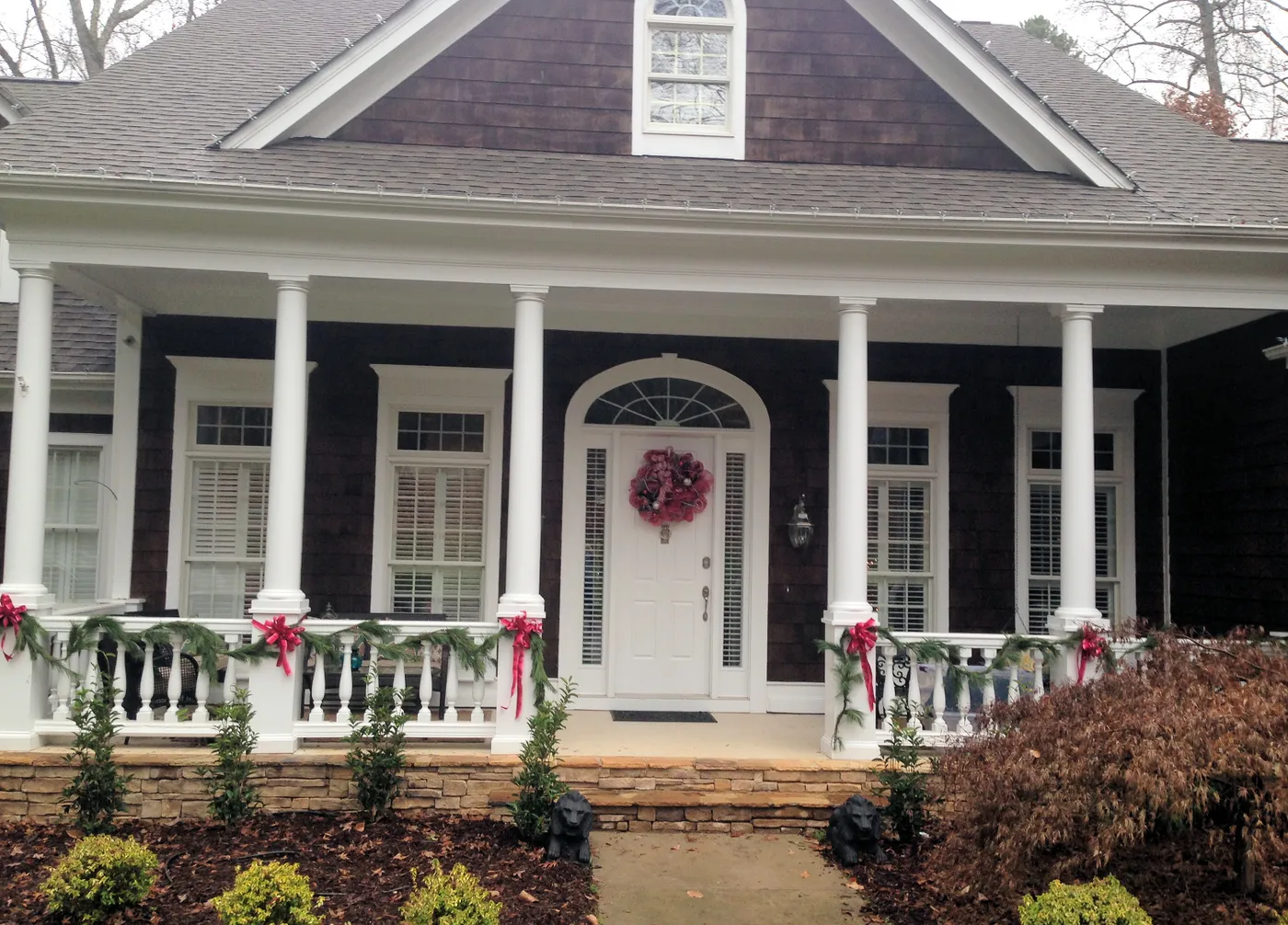 Decorating for Christmas beyond the Trees | Anchorsrest