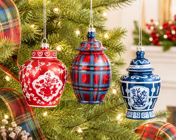 Delft Christmas Decorations
