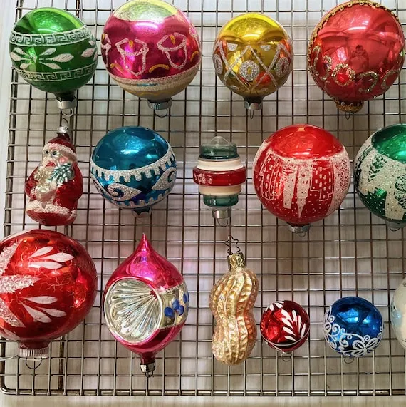 Design Old Glass Christmas Ornaments Vintage Christmas Ornaments On Vintage Glass Ornaments