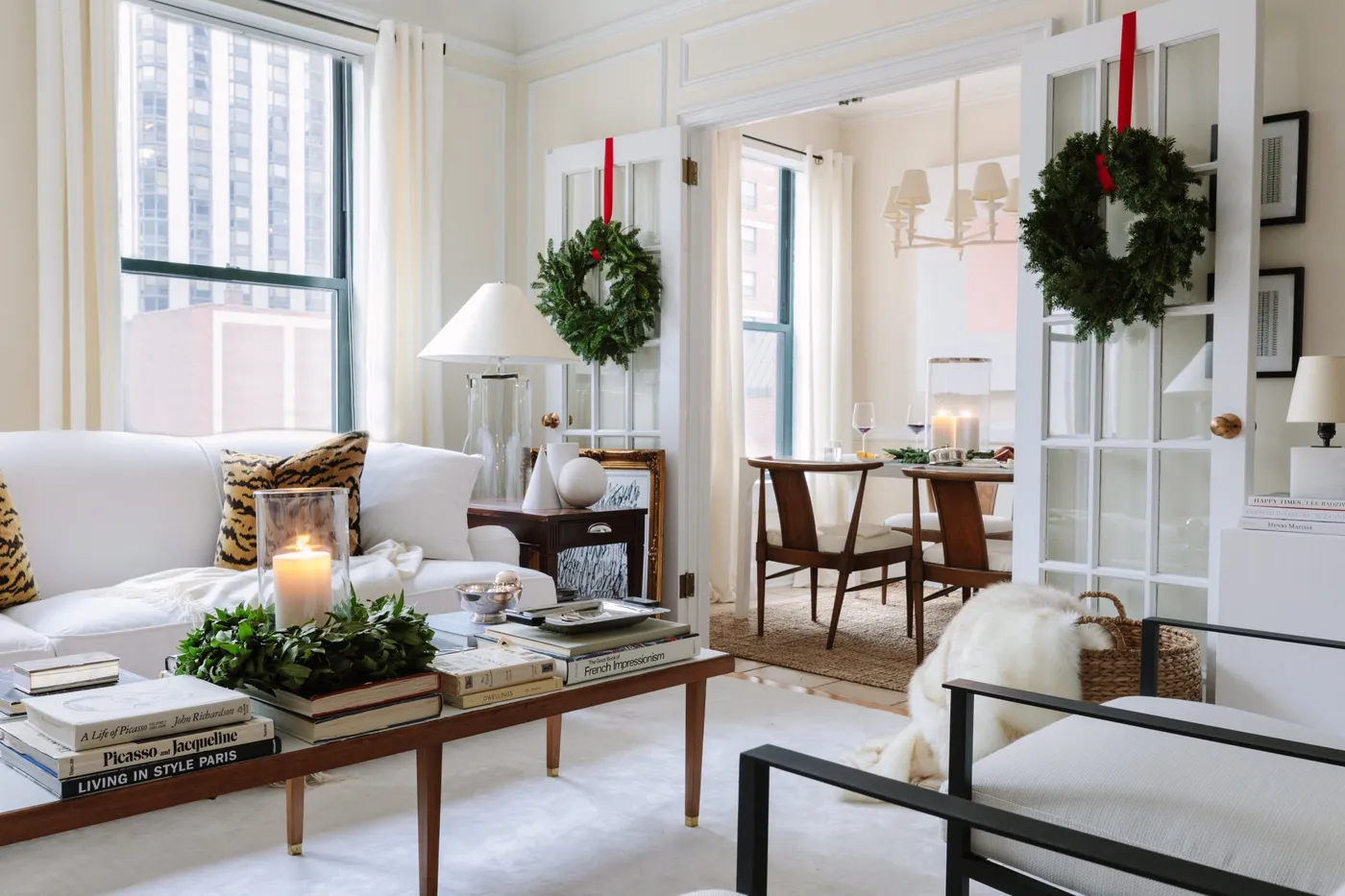 Designer Josh Young Holiday Decorating Tips, Chicago Apartment Tour