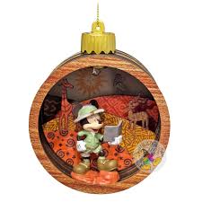 Disney Ornament - Animal Kingdom Lodge Light-Up Mickey