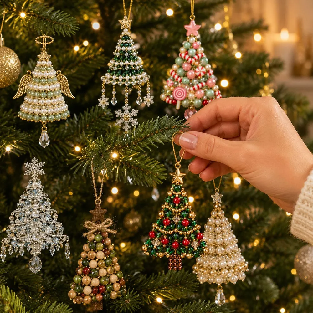 DIY Christmas Tree Beaded Ornament Kit – Valuethese