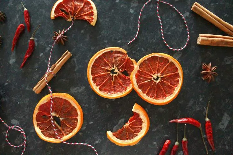 DIY dried fruit hanging | DIY Autumn Decoration | The Crafty Gentleman