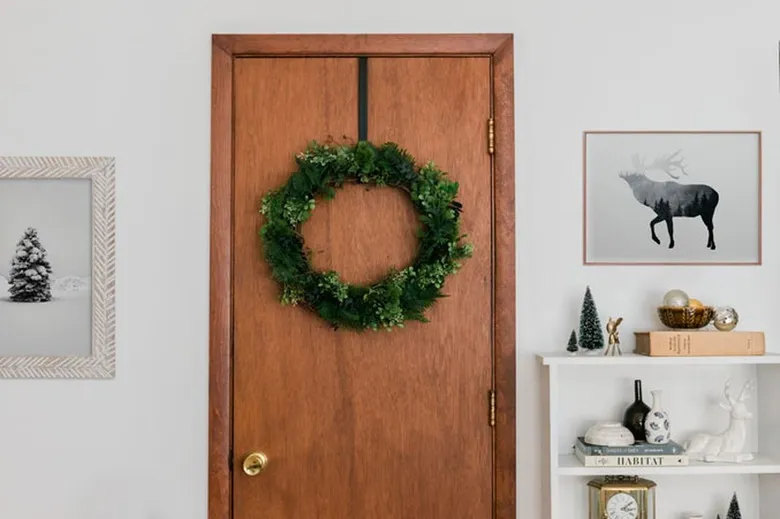 DIY Faux Evergreen Wreath (That You Can Reuse Every Christmas)