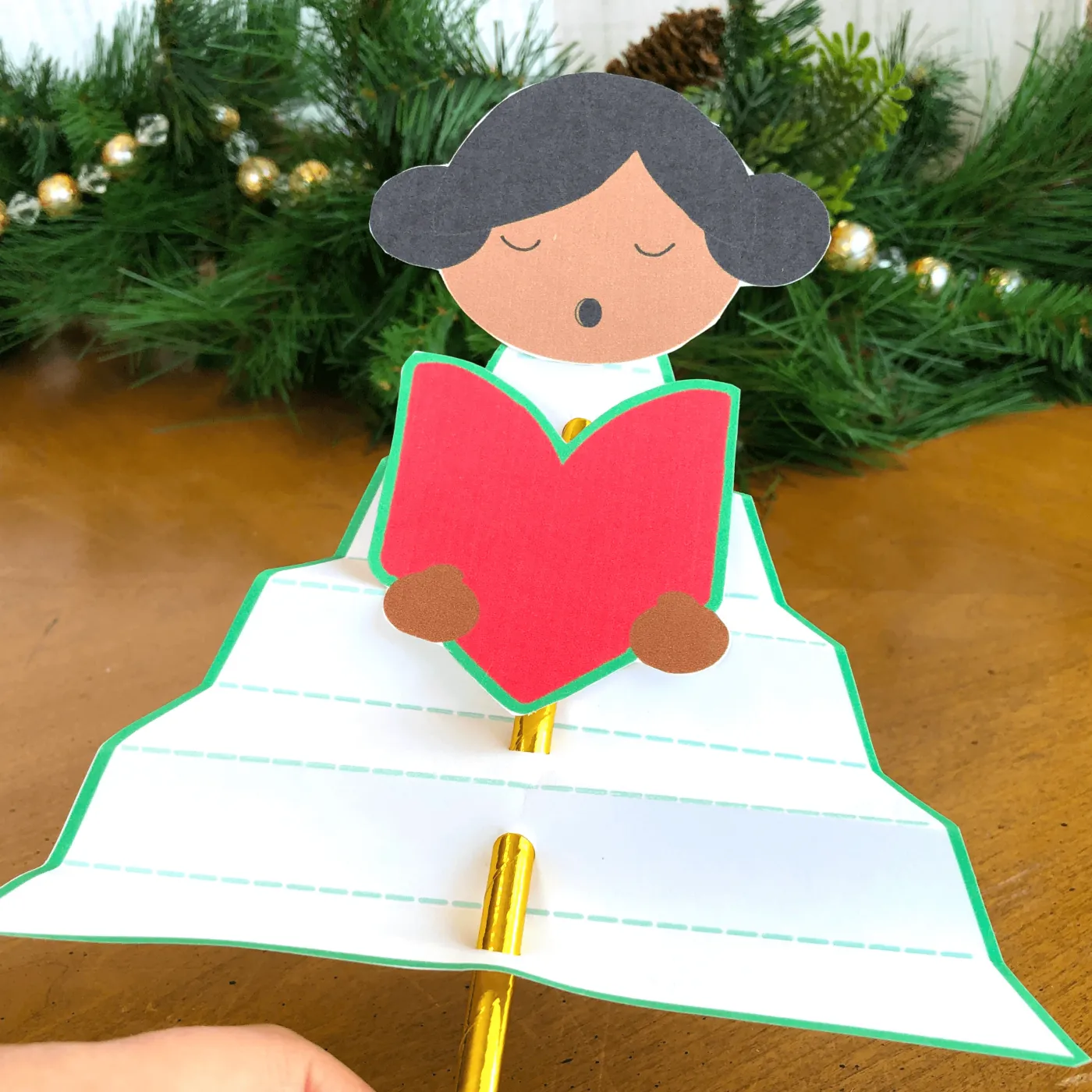 DIY Kid's Angel Craft with Paper Straws Story - Abbi Kirsten Collections