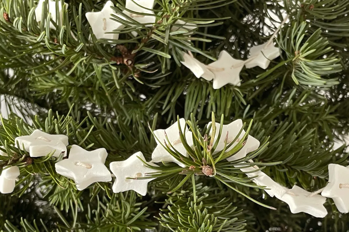 DIY Mini Clay Star Garland - Woodlark Blog