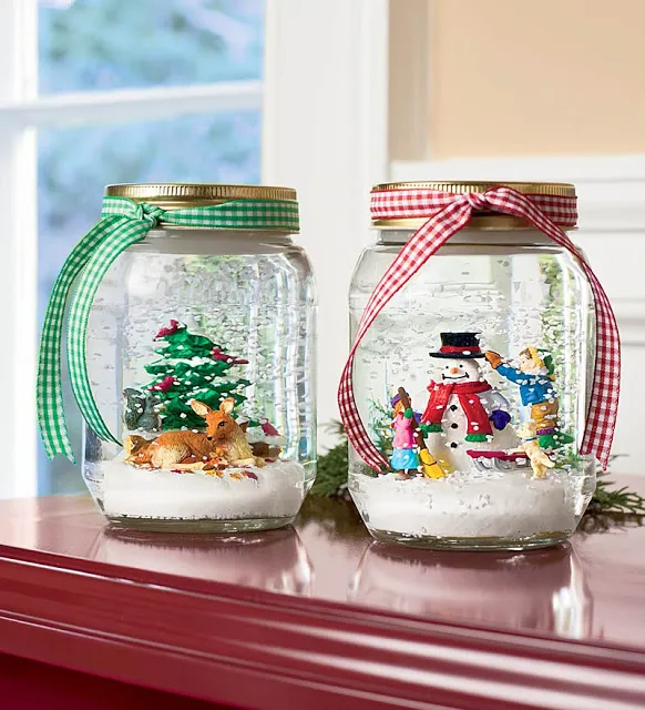 DIY Snow Globes - 12 Best Things to Use as Water Globe Craftionary