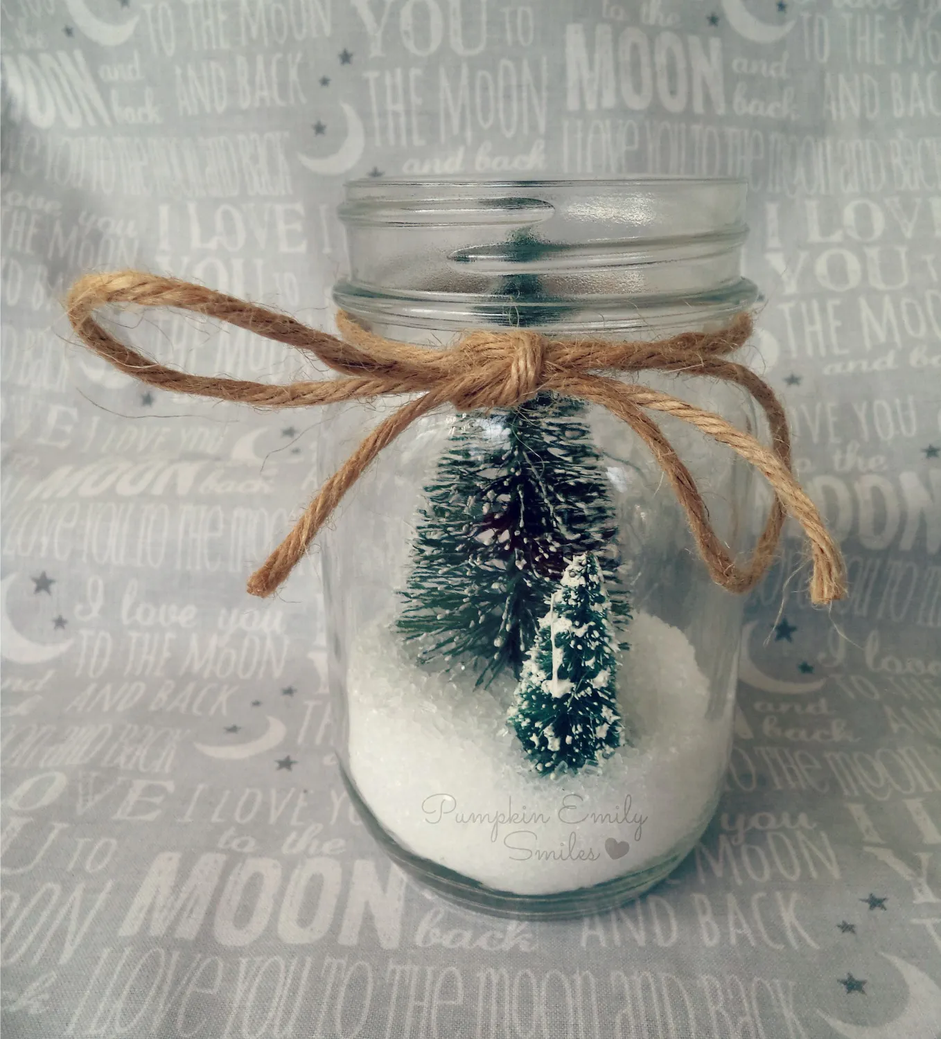DIY: Winter Wonderland Jars | Pumpkin Emily