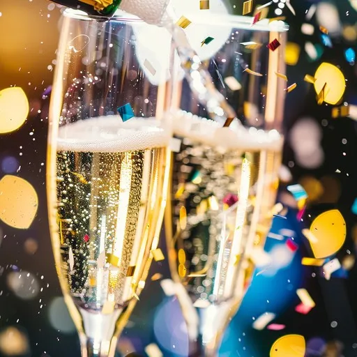 Download Celebratory Champagne Toast Image - Celebration, Champagne, Toast  | StockCake