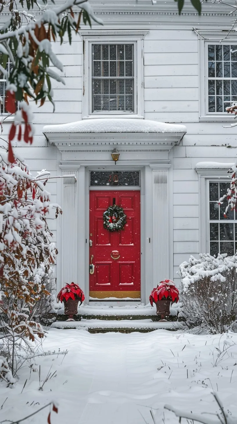 Download Winter Wonderland Entrance Image - Winter, House, Snow | StockCake