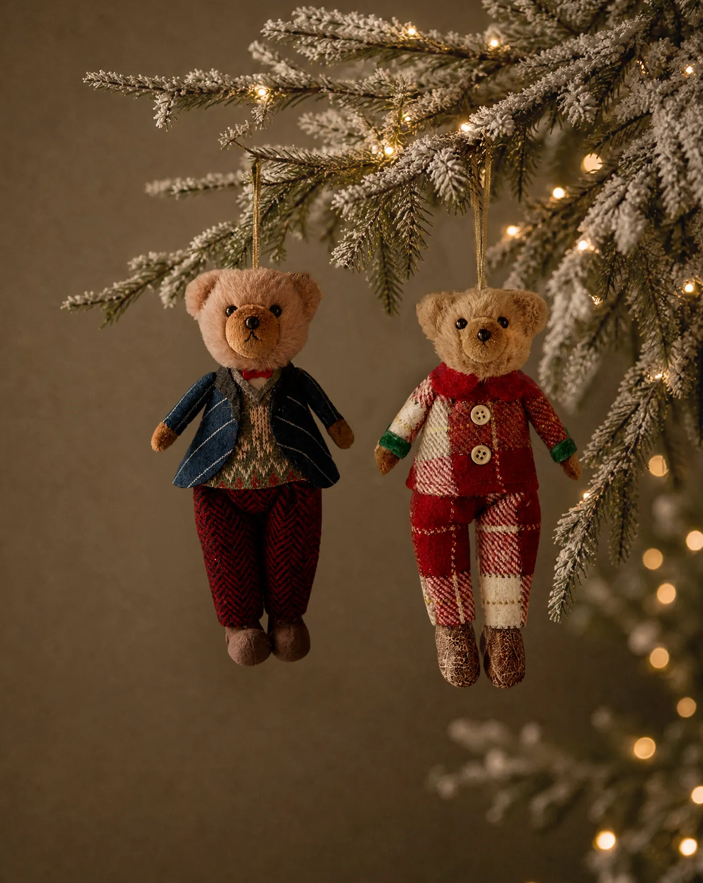 Dressed Teddy Bear Christmas Ornaments | 25th and Noel – 25th and Noel | Christmas Shop, Christmas Ornaments, Christmas Decor