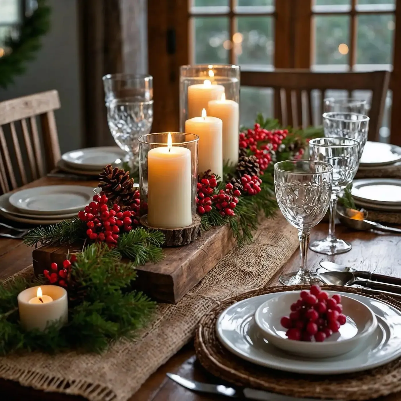 Elegant Christmas Table Decoration Ideas with Votive Candles | Votive  Candle Co.
