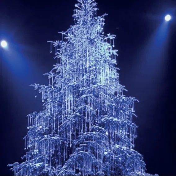 Elegant Christmas Tree - Event Stuff