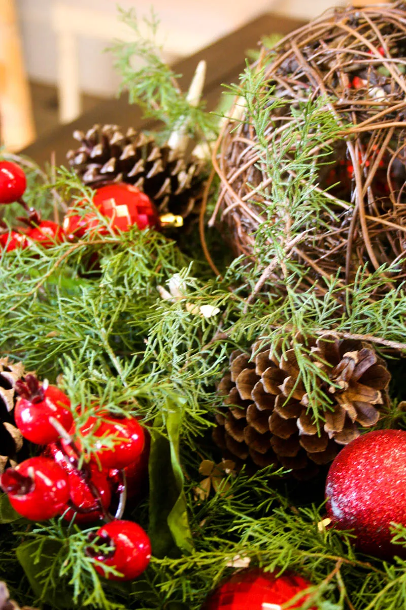 Evergreen & Antler Centerpiece – The Bitter Socialite