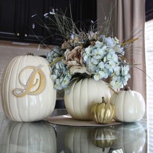 Fall Table Decor - Frills & Drills