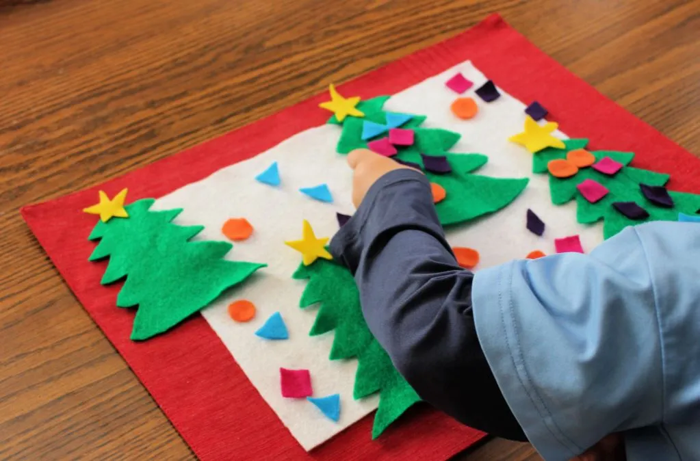 Felt Christmas tree pattern Archives - Live Well Play Together