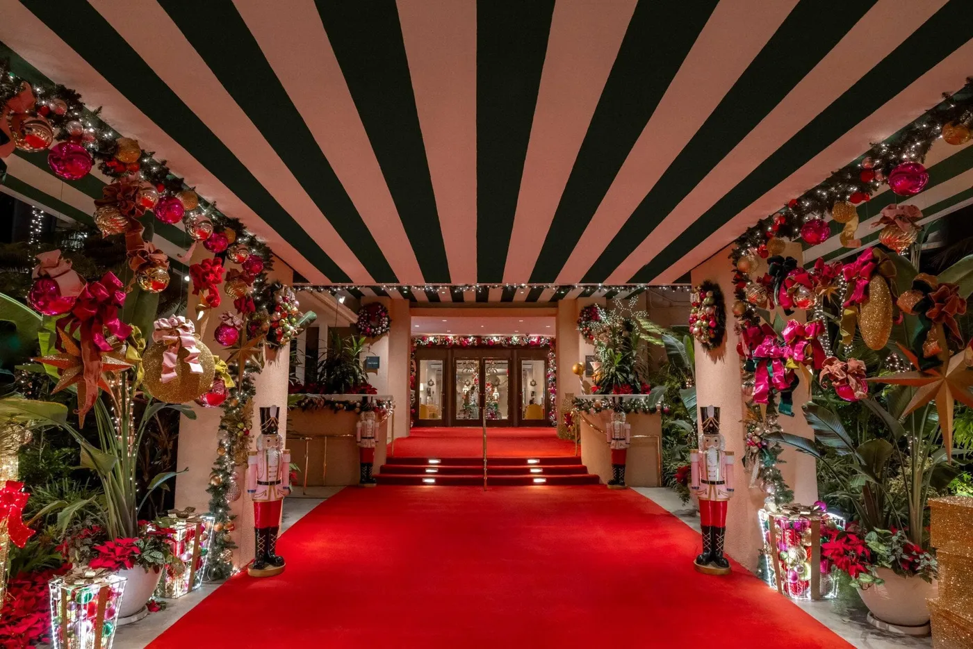 Festive Cocktails & Holiday Celebrations At The Beverly Hills Hotel