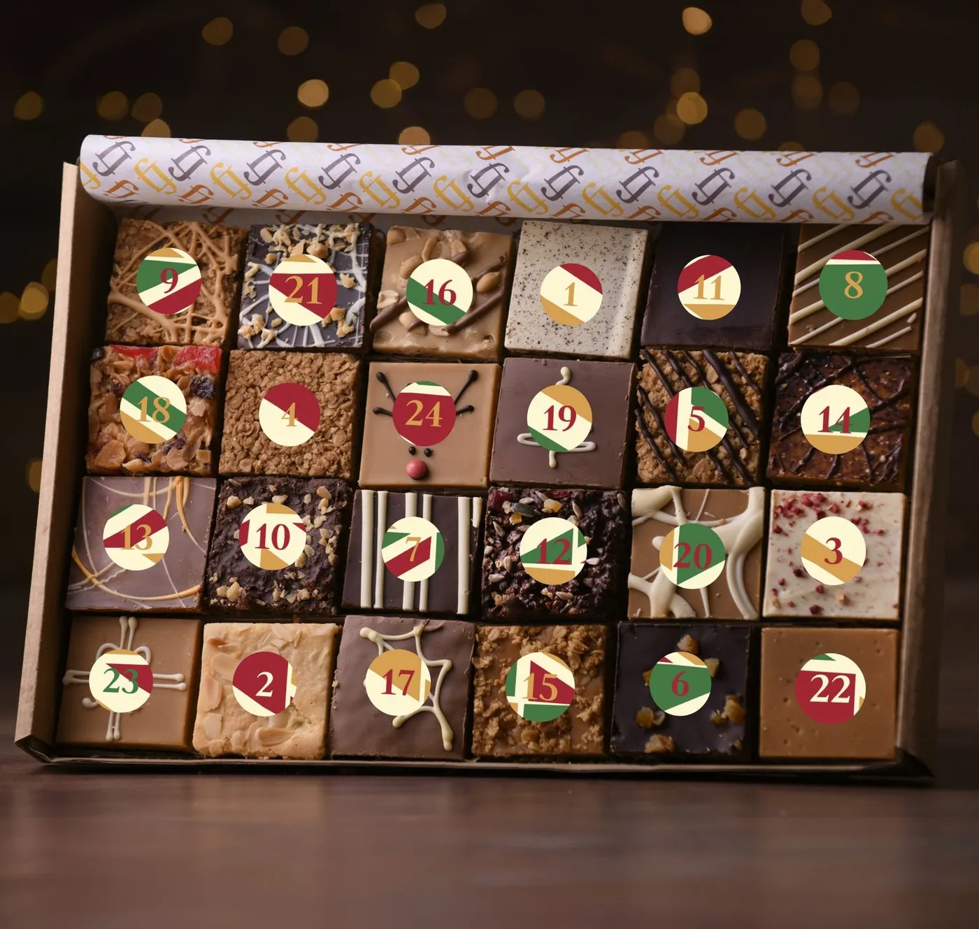 Flapjack Advent Calendar from £70.00