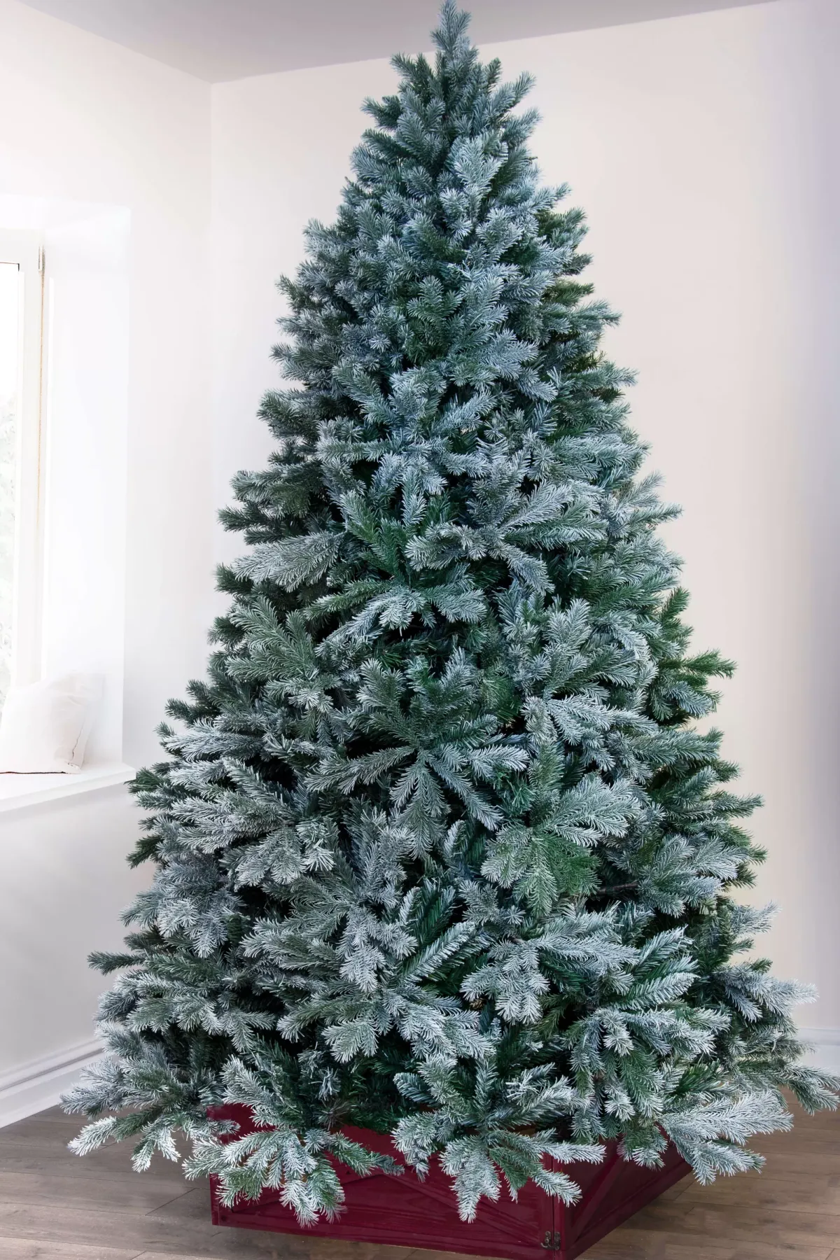 Flash Sale Christmas Tree World The 8Ft Arbor Blue Pine Tree « Center Christmas  Tree