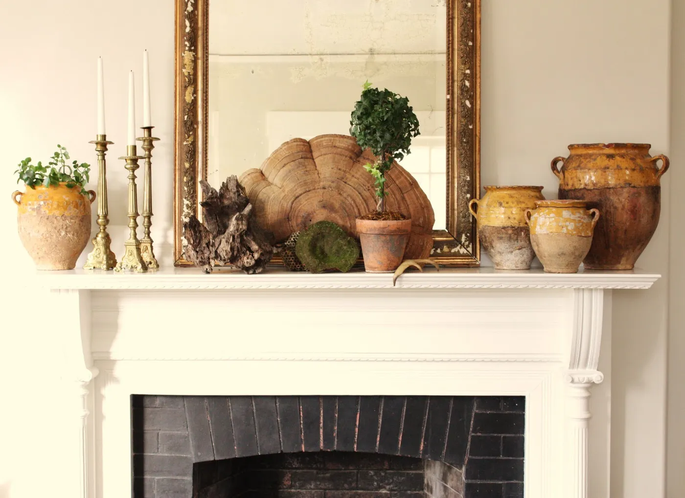 for the love of a house: the winter mantel