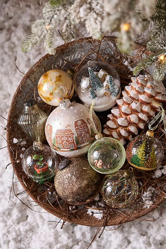 Forest Squirrel Globe Ornament | Terrain