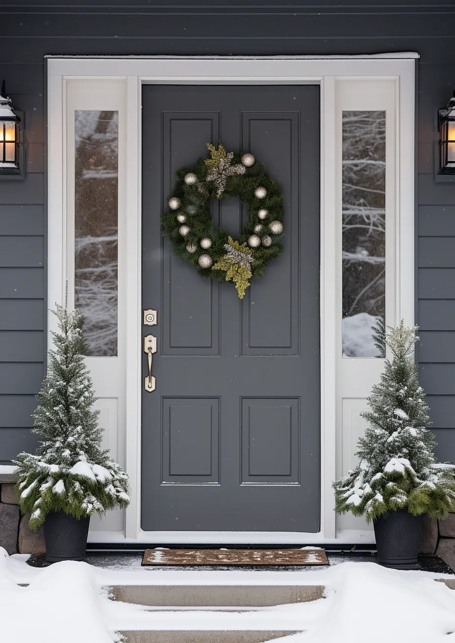 Front Door Christmas Decor Ideas That Make a Beautiful First Impression