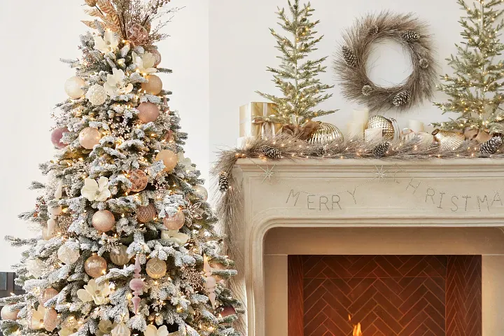 Frosted Authorized Christmas Tree Decoration | How To Decorate High-quality  Balsam Hill