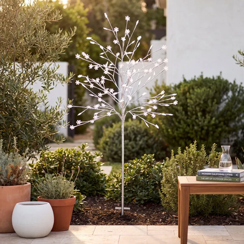 Frosty Lighted Outdoor Display